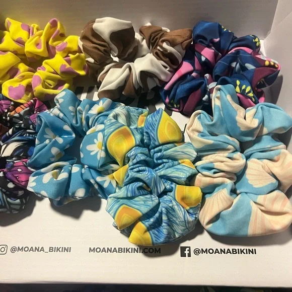 moana bikini | Swim | 7 Moana Scrunchies Listing | Poshmark display picture 2